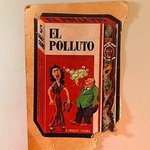 1974 Topps Wacky Packages El Polluto Sticker